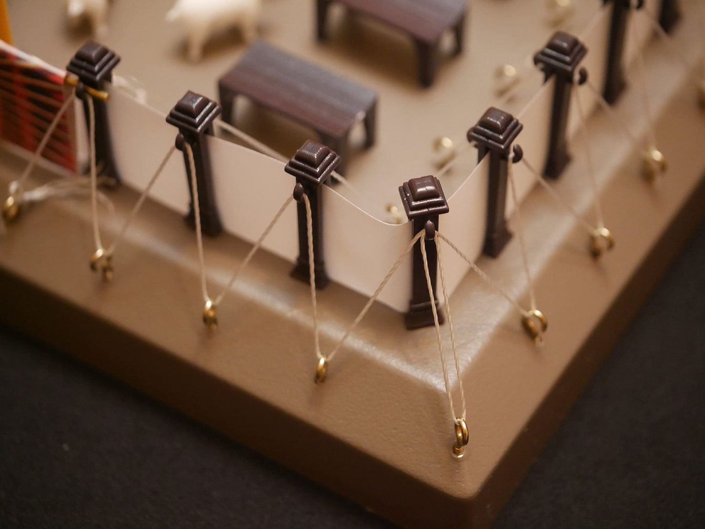 Vision Video The Tabernacle: Tabernacle Model Kit – 328-Piece Detailed & Lightweight