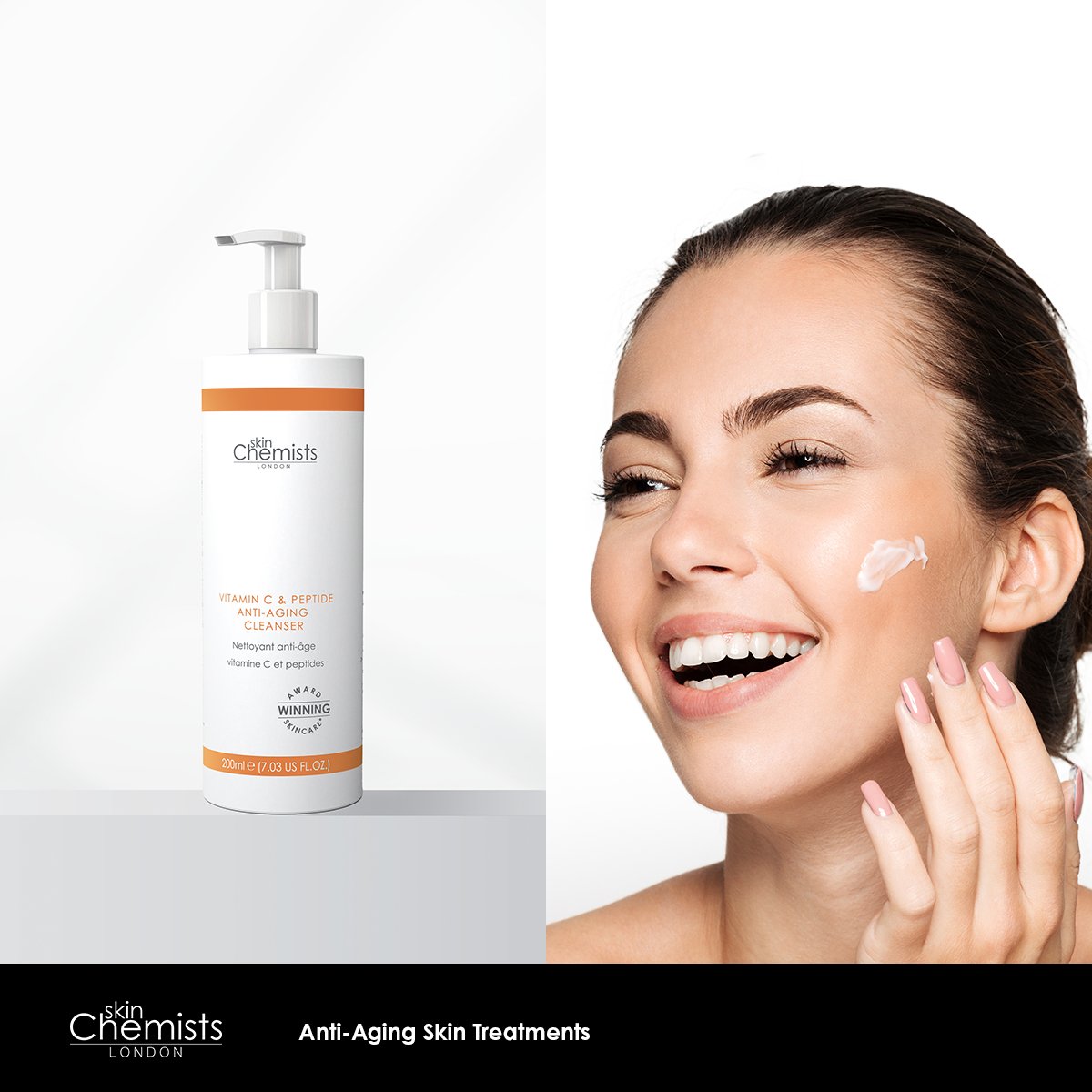 Vitamin C & Peptide Cleanser 200ml