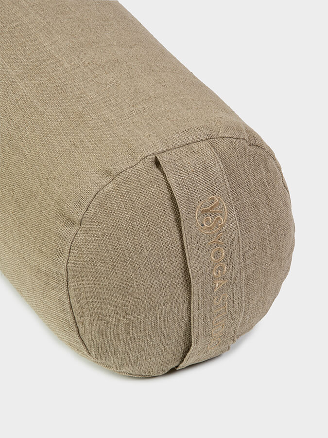 Yoga Studio Organic Buckwheat Hemp Lotus Meditation Bolster Cushion