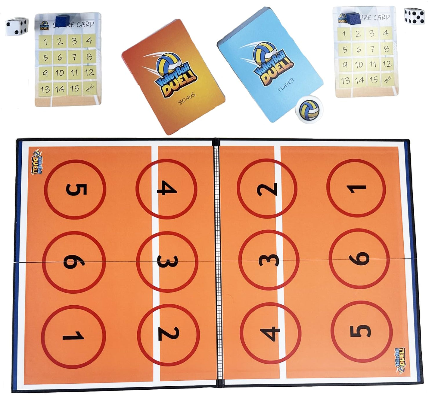 Volleyball Duel! | Action & Strategy Volleyball Board Game for 2 Players