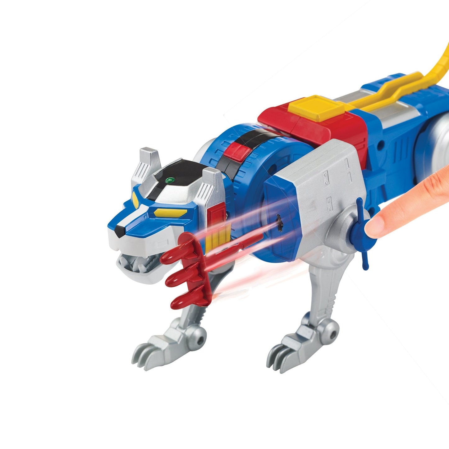 Voltron Classic Blue Lion Action Figure – 16-Inch Combining Robot with Shield & Missile Launcher