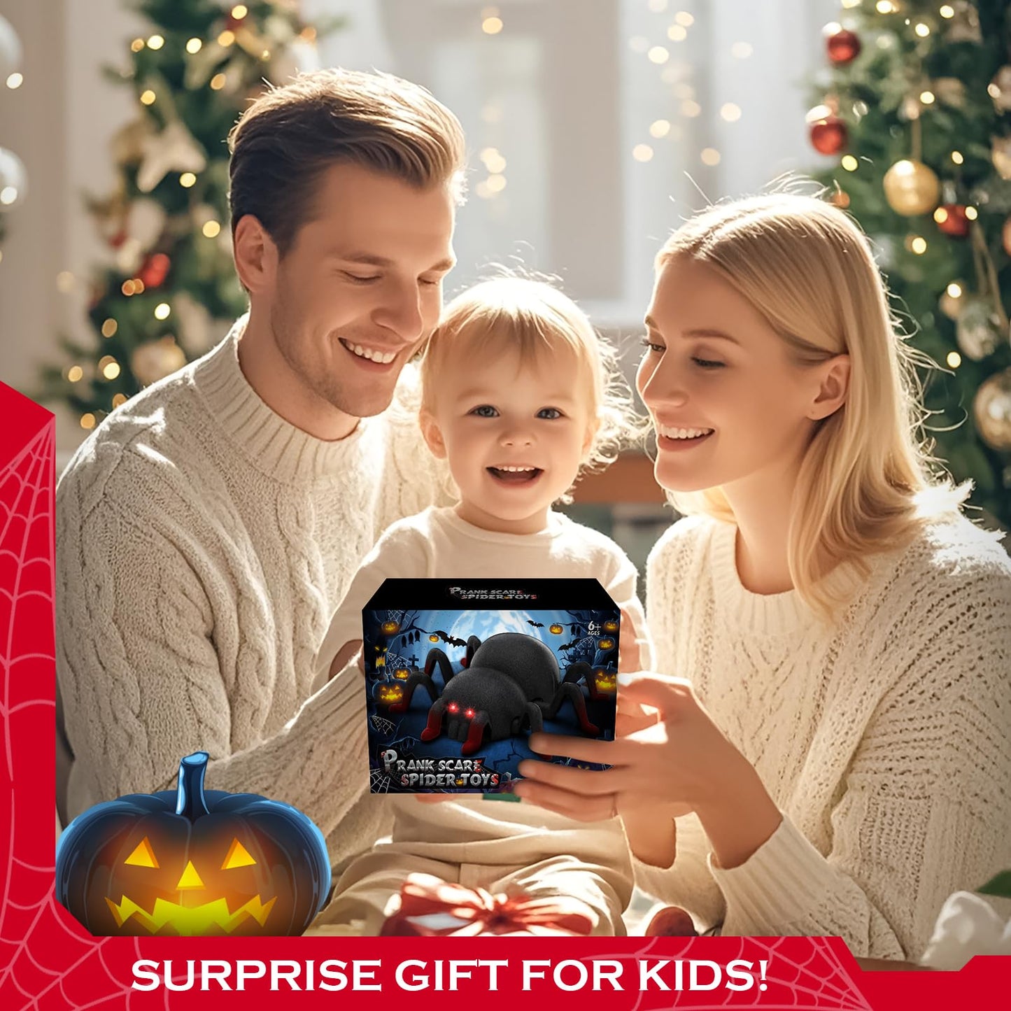 VRG Remote Control Tarantula – Rechargeable Wall-Climbing Spider Toy for Kids 3+