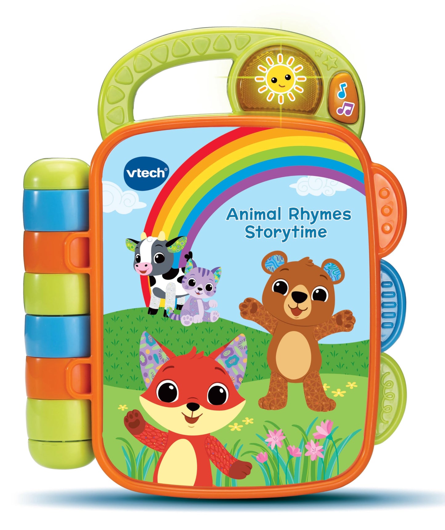 VTech Baby Animal Rhymes Storytime: Interactive 6-Page Wipe-Clean Book with Songs