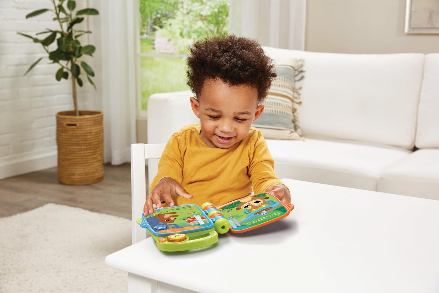 VTech Baby Animal Rhymes Storytime: Interactive 6-Page Wipe-Clean Book with Songs