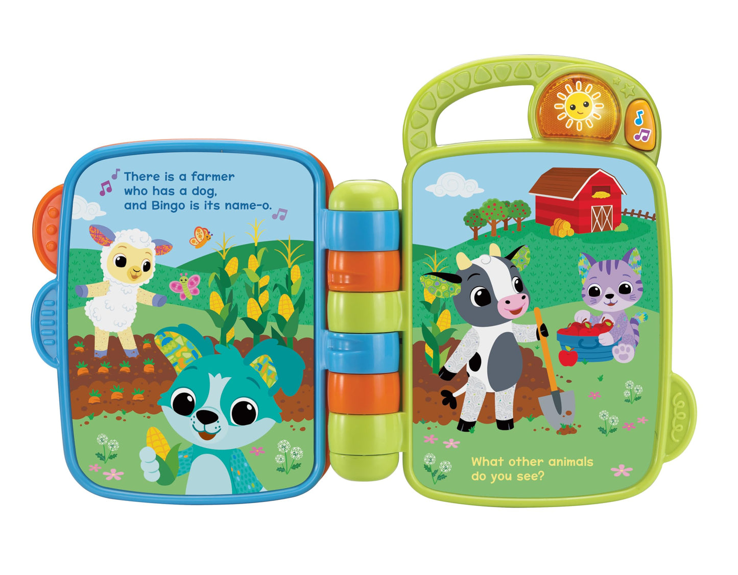 VTech Baby Animal Rhymes Storytime: Interactive 6-Page Wipe-Clean Book with Songs