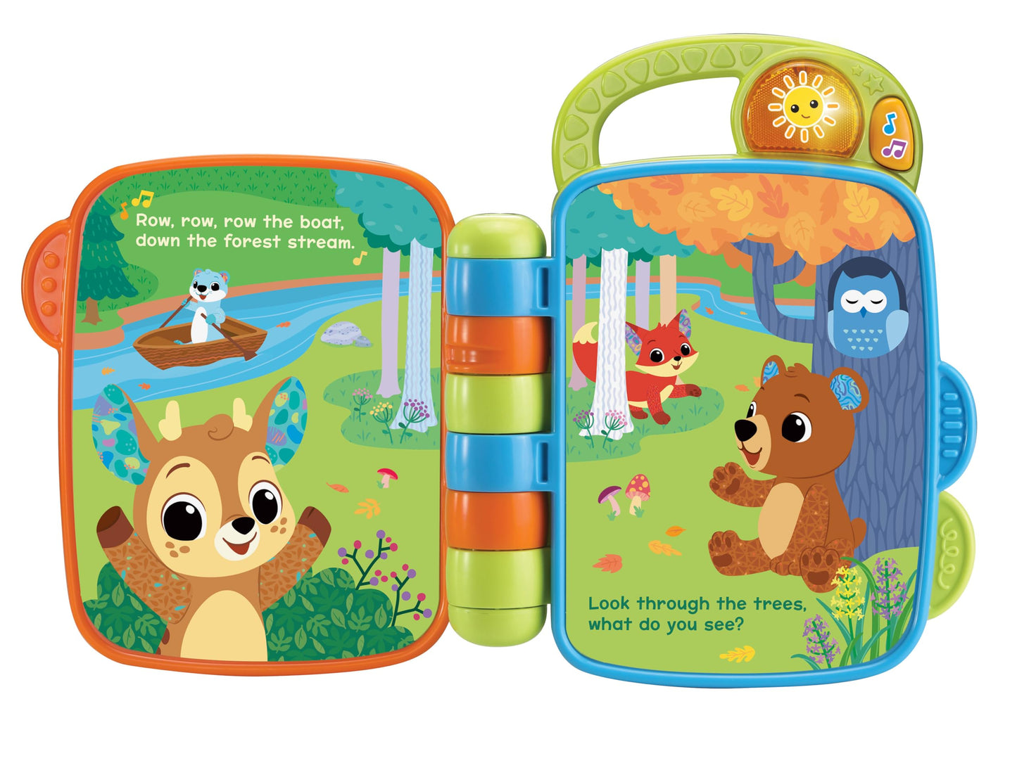 VTech Baby Animal Rhymes Storytime: Interactive 6-Page Wipe-Clean Book with Songs