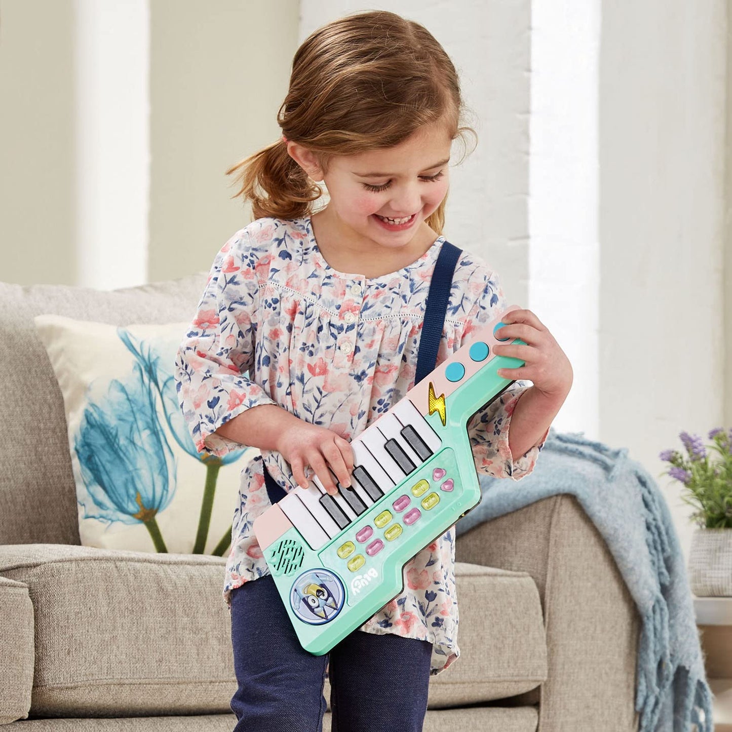 VTech Bluey’s Keytar - Interactive Musical Toy for Kids 3-6