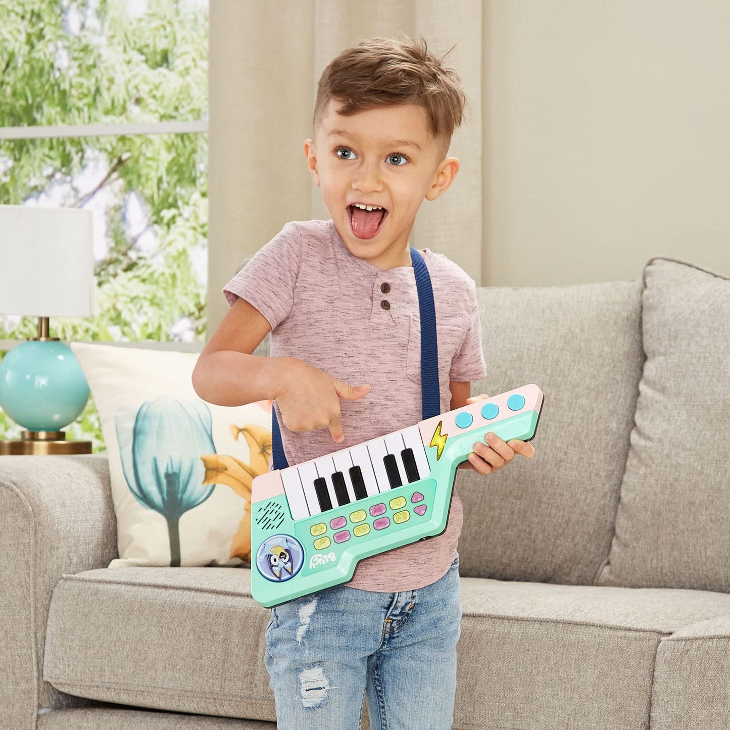 VTech Bluey’s Keytar - Interactive Musical Toy for Kids 3-6