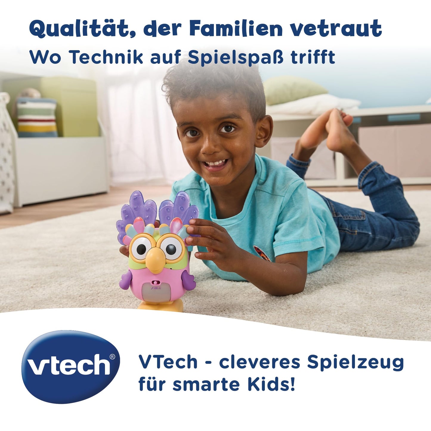 VTech Bluey Interactive Quatschimax – Fun, Responsive Learning Toy for Kids