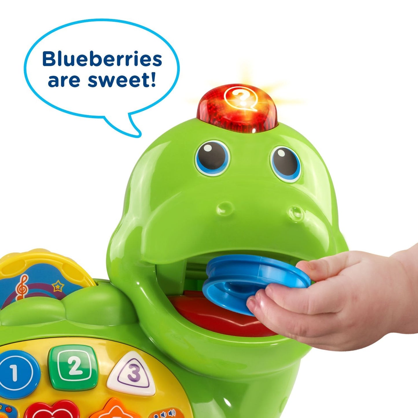 VTech Chomp and Count Dino, Green – Colorful Early Learning Toy for Toddlers