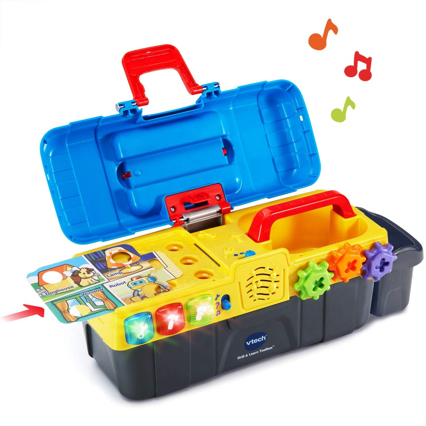VTech Drill and Learn Toolbox – Interactive Toddler Learning Kit