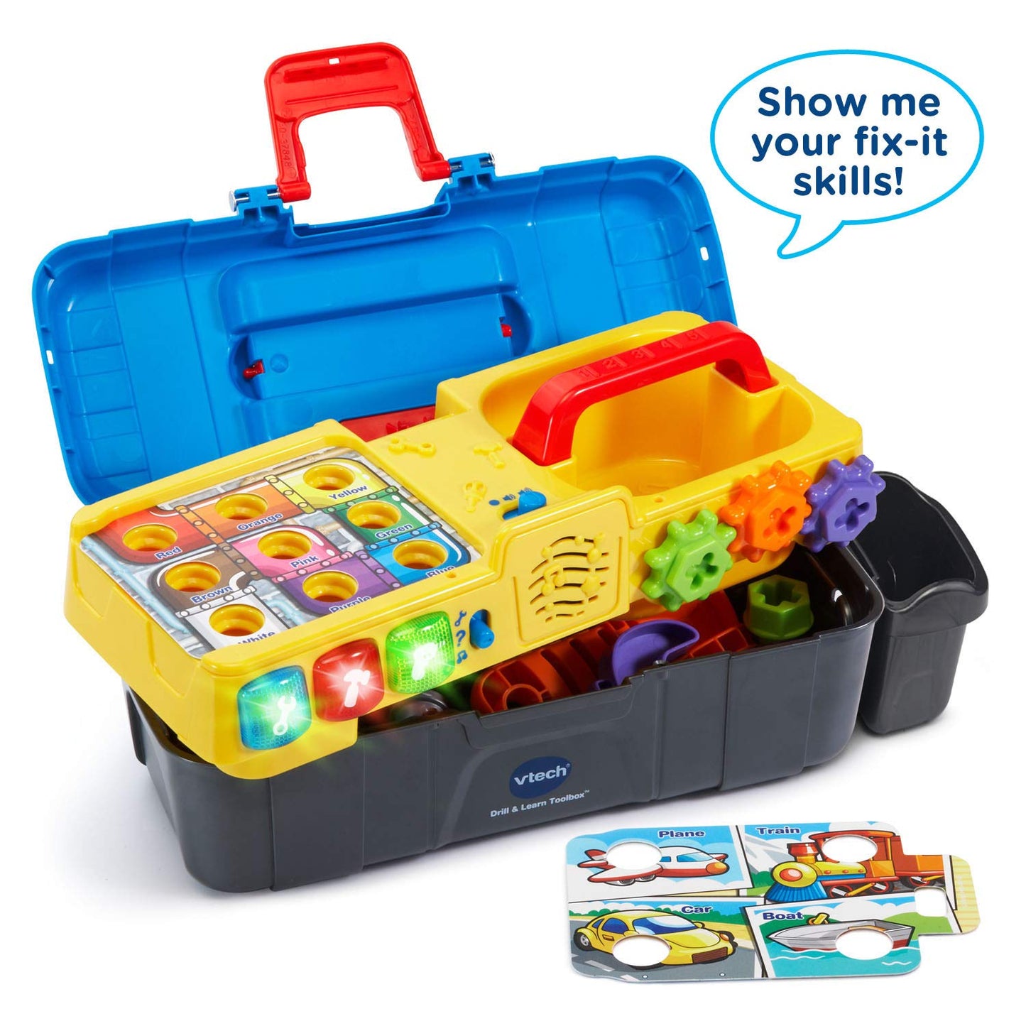 VTech Drill and Learn Toolbox – Interactive Toddler Learning Kit