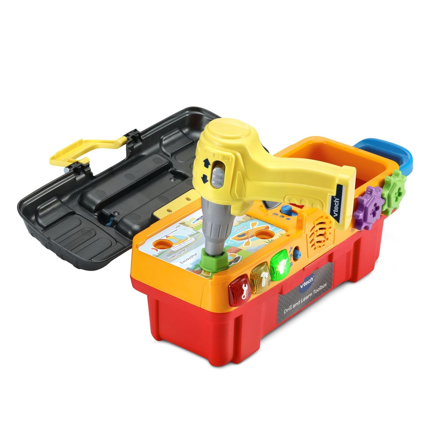 VTech Drill and Learn Toolbox Pro – Interactive Toy for Ages 2–5