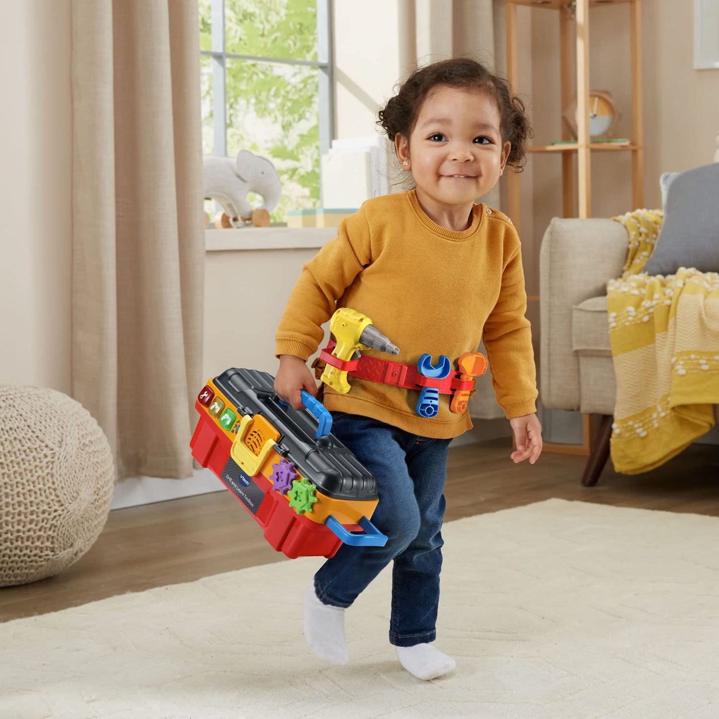 VTech Drill and Learn Toolbox Pro – Interactive Toy for Ages 2–5