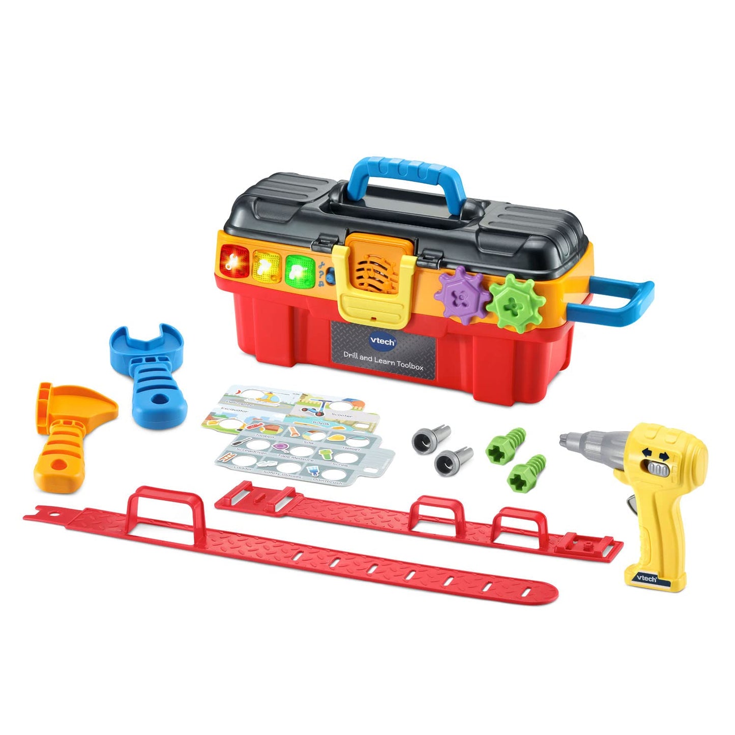 VTech Drill and Learn Toolbox Pro – Interactive Toy for Ages 2–5
