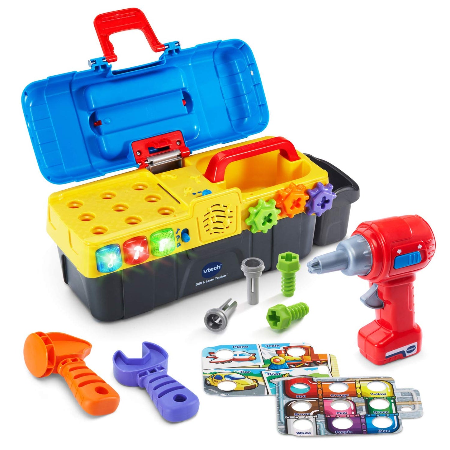 VTech Drill and Learn Toolbox – Interactive Toddler Learning Kit
