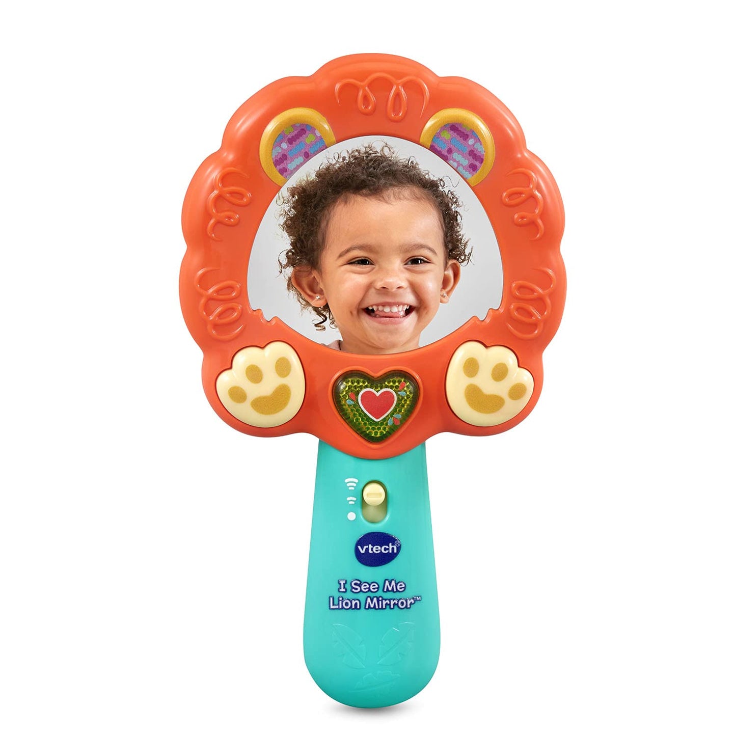 VTech I See Me Lion Mirror – Interactive Baby Mirror with Light-Up Heart & Songs