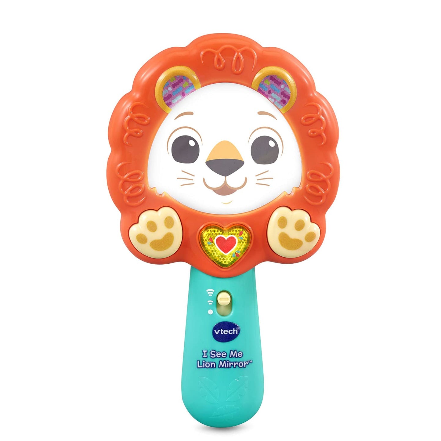 VTech I See Me Lion Mirror – Interactive Baby Mirror with Light-Up Heart & Songs