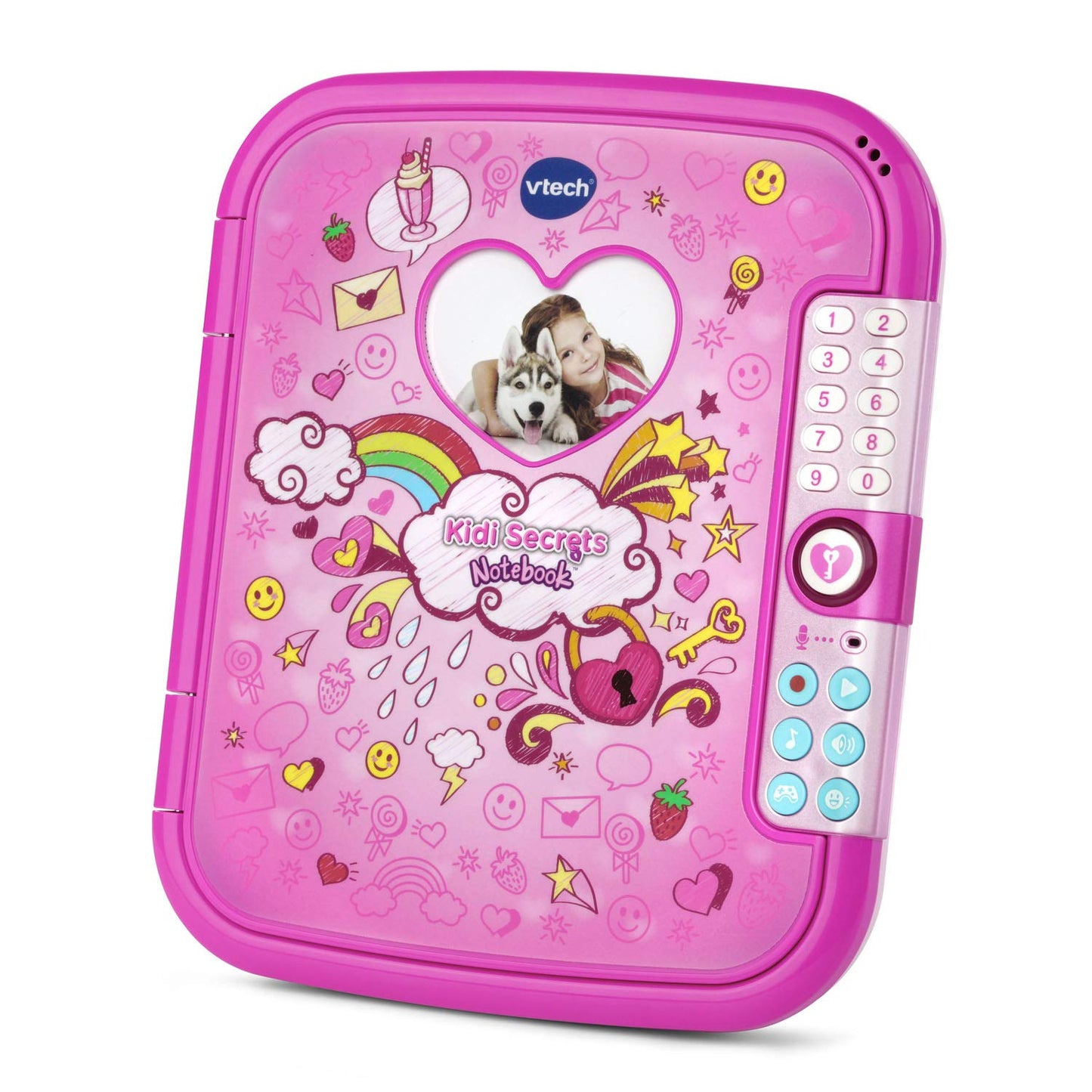 VTech Kidi Secrets Notebook Pink – Private Journal for Kids 6-12
