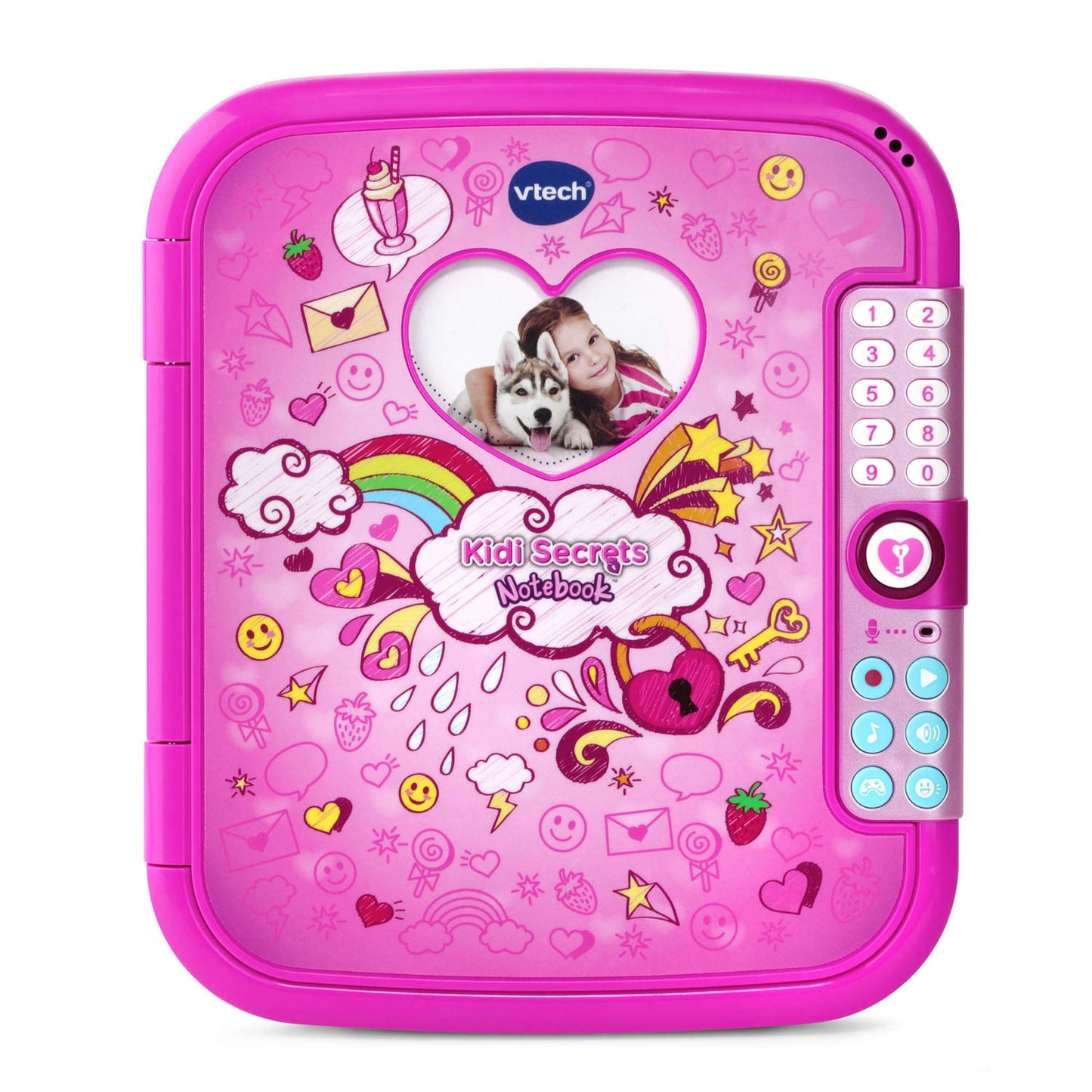 VTech Kidi Secrets Notebook Pink – Private Journal for Kids 6-12