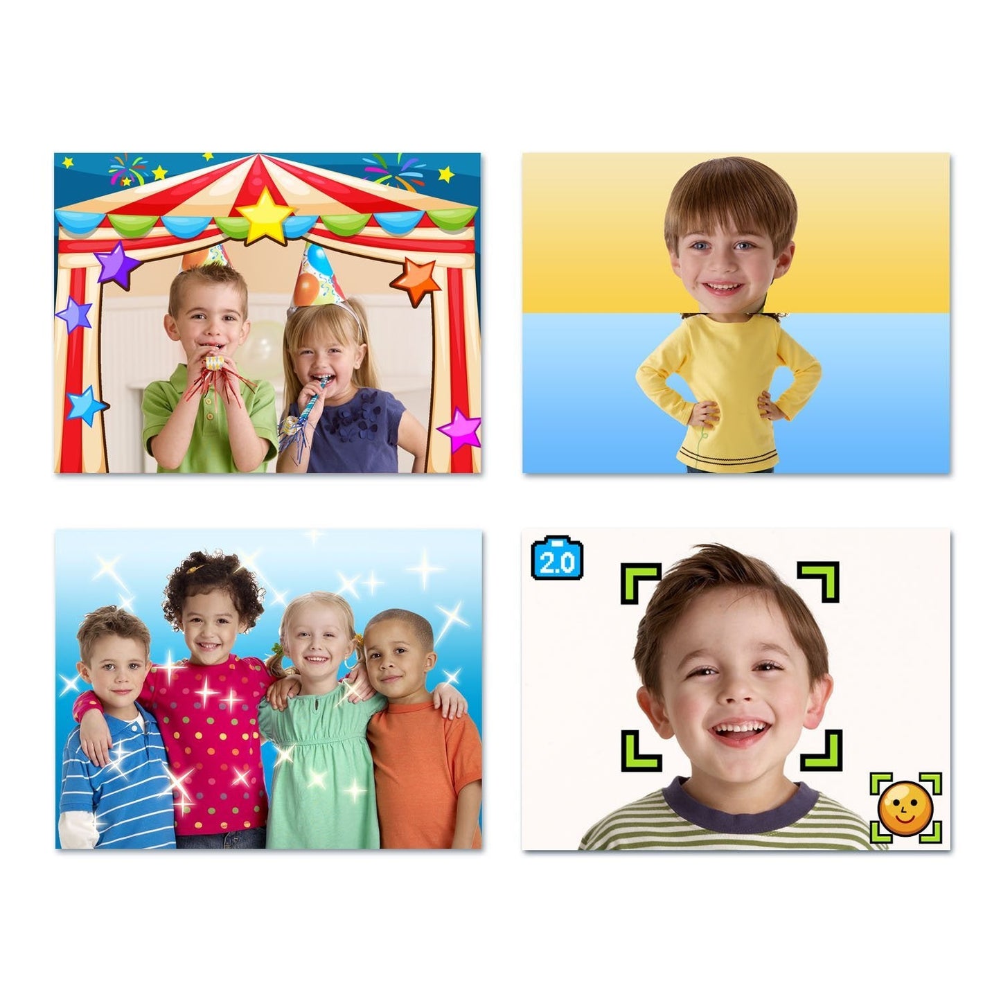 VTech KidiZoom Camera Pix, Blue – Kid-Friendly Digital Camera for Ages 3–8 (Frustration Free Packaging)