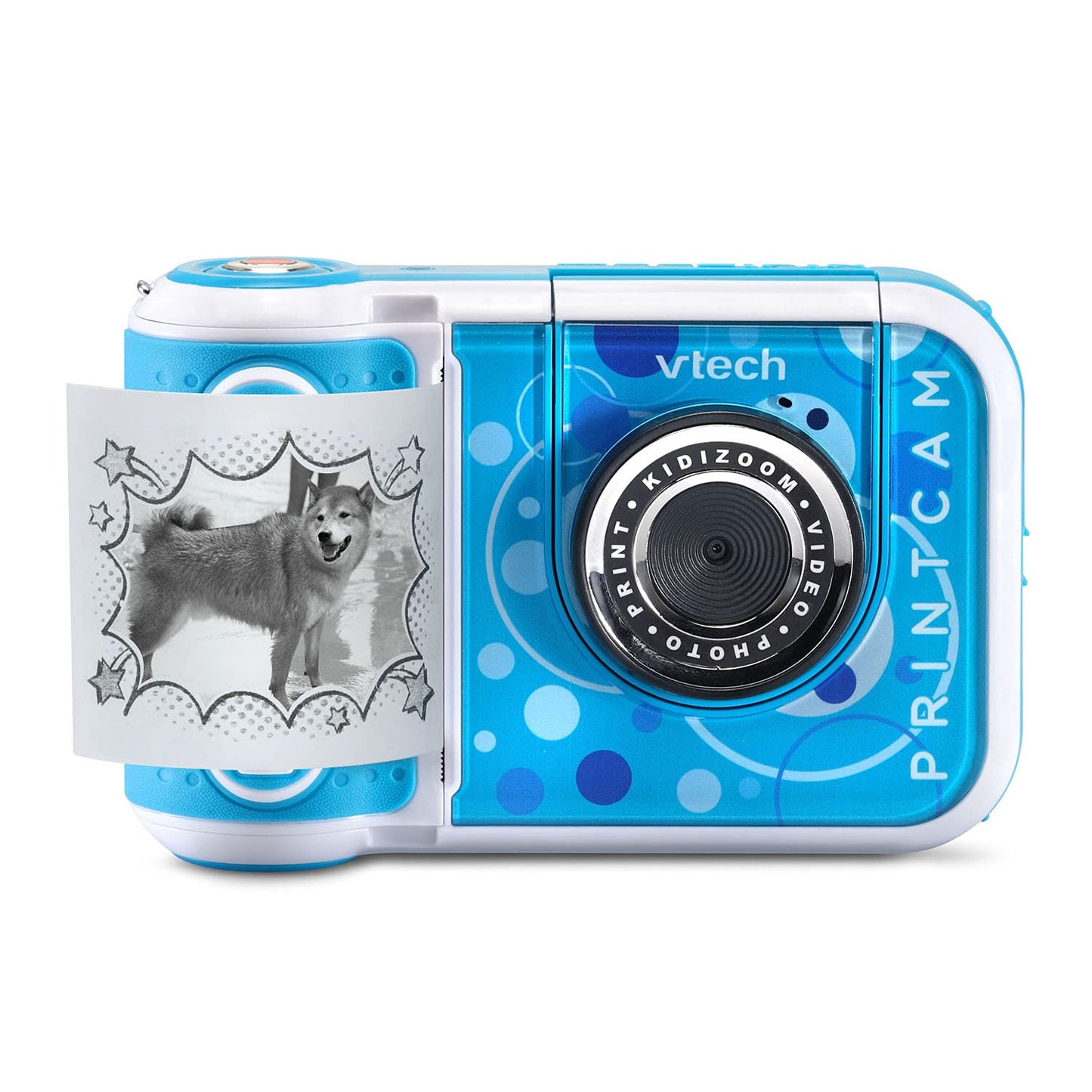 VTech KidiZoom PrintCam, Blue – Instant Photo Printing for Kids, Selfies & 110+ Templates