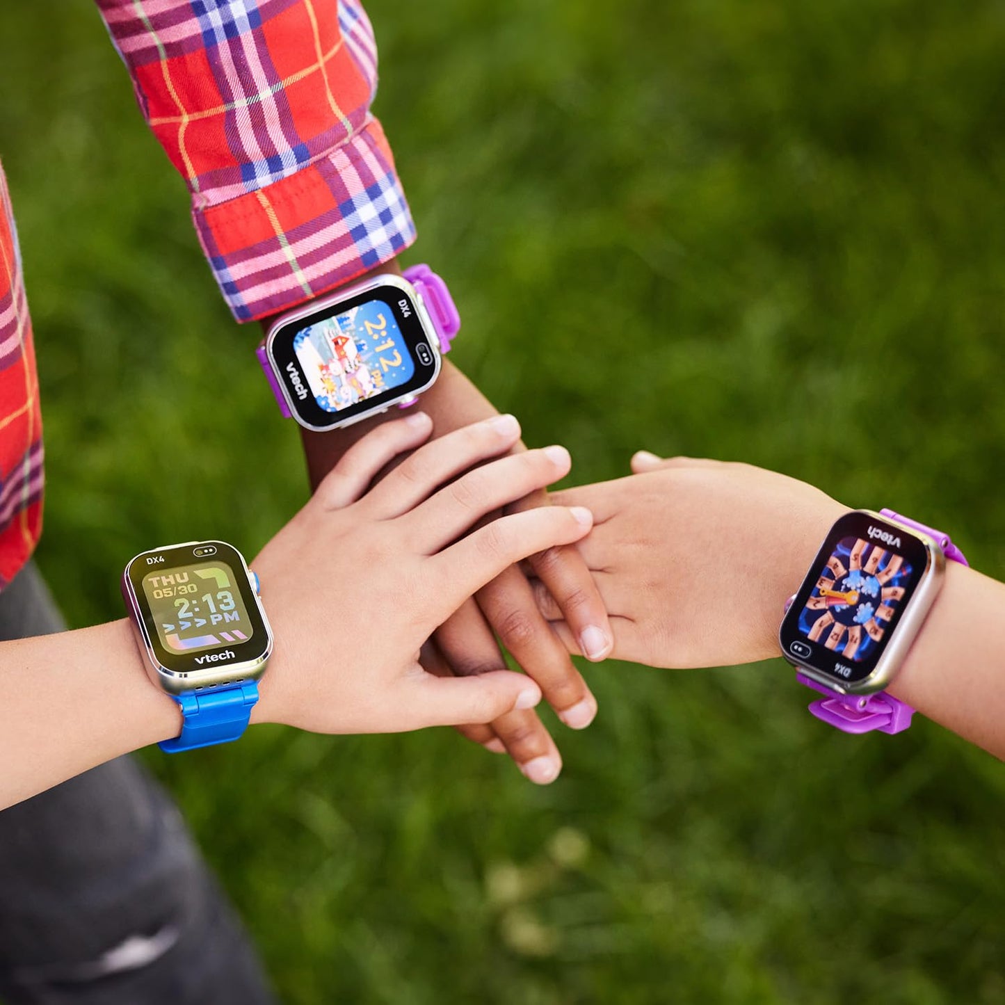 VTech KidiZoom Smartwatch DX4 – Purple, Dual Cameras & 50+ Clock Faces