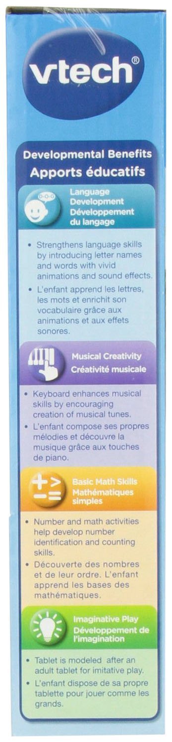 VTech Little Apps Tablet, Black – Interactive Learning Tablet for Toddlers