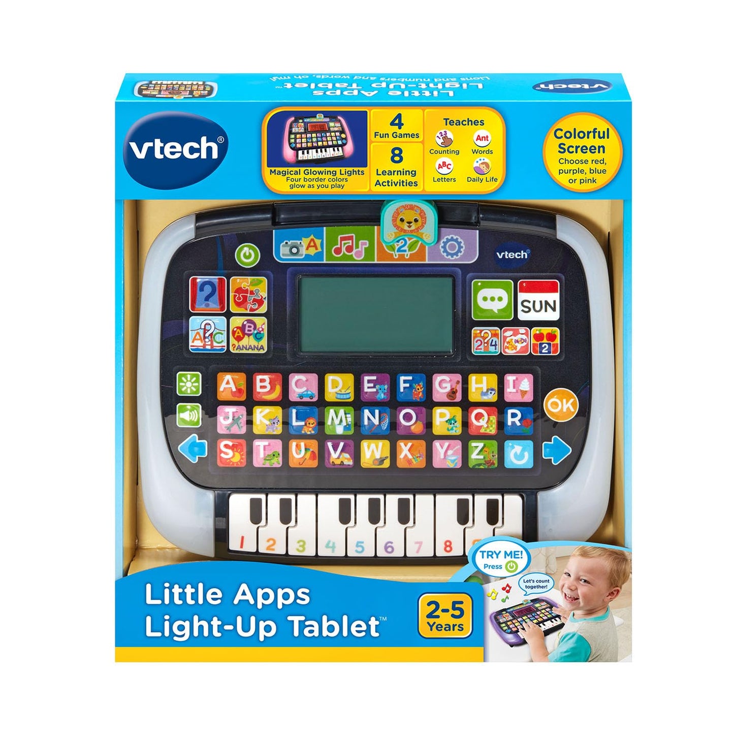VTech Little Apps Light-Up Tablet – Letters, Numbers & More