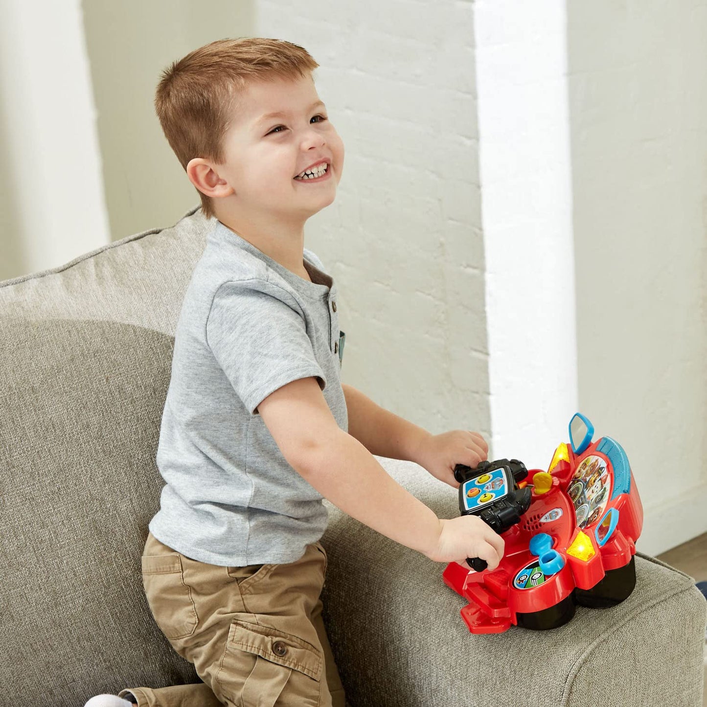 VTech PAW Patrol Rescue Driver ATV & Fire Truck – 2-in-1 Playset