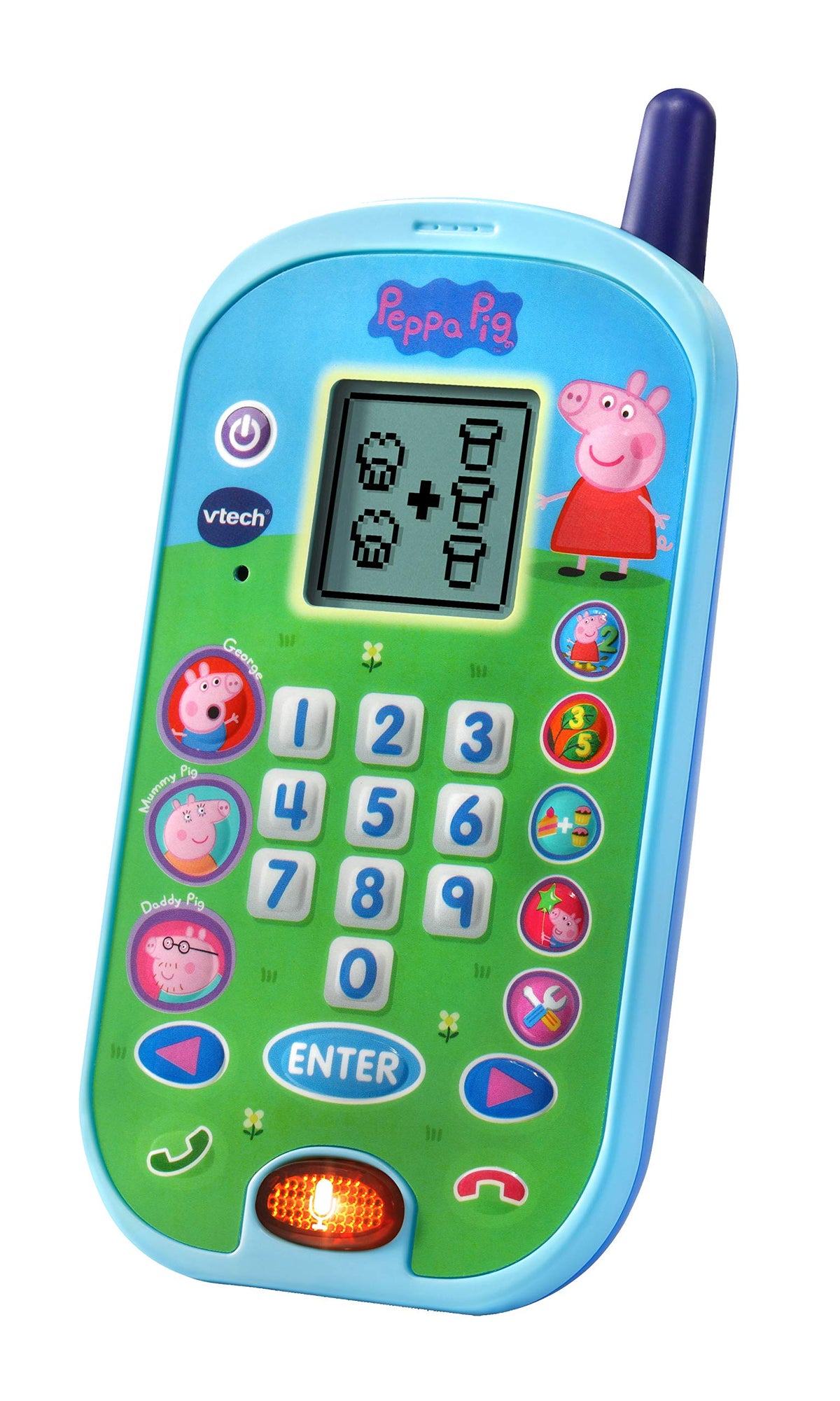 VTech Peppa Pig Lets Chat Learning Phone – Interactive Toddler Toy