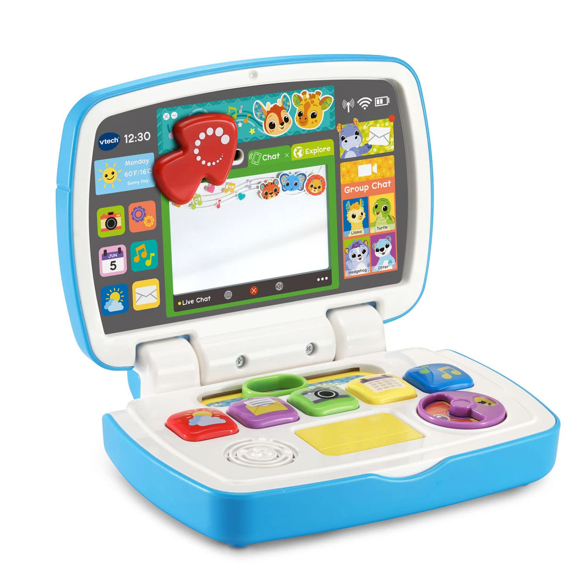 VTech Toddler Tech Laptop - Interactive Learning Toy for Ages 12-36 Months