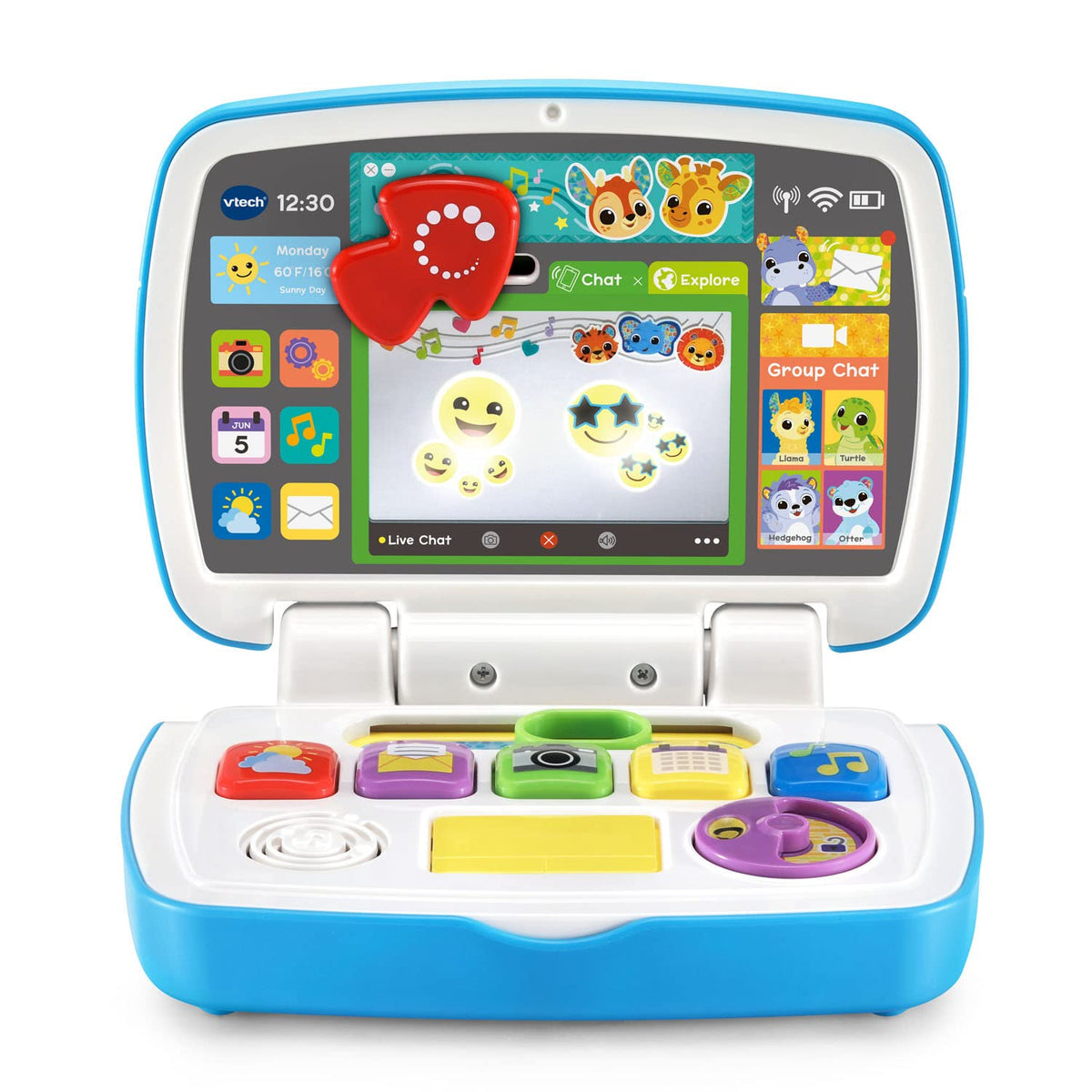 VTech Toddler Tech Laptop - Interactive Learning Toy for Ages 12-36 Months