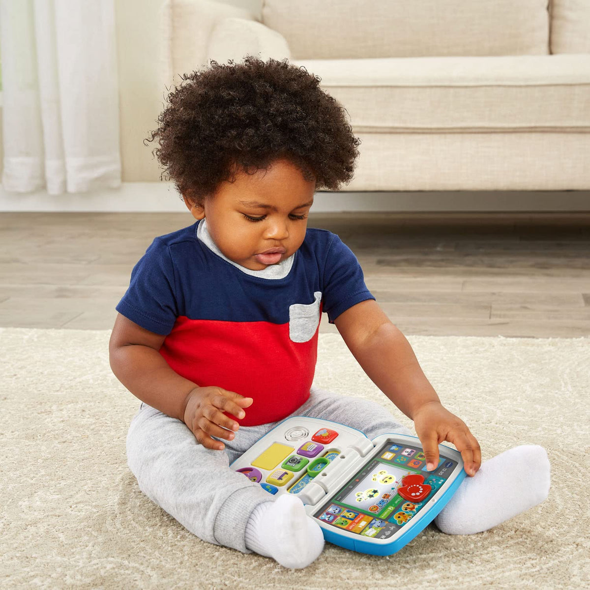 VTech Toddler Tech Laptop - Interactive Learning Toy for Ages 12-36 Months
