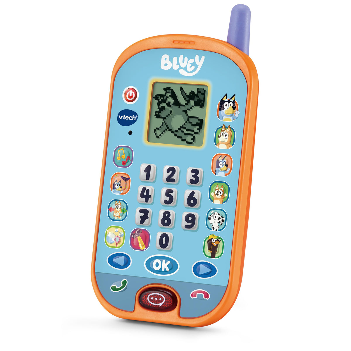 VTech Bluey Learning Mobile Phone Multicolor – Interactive Kids Toy