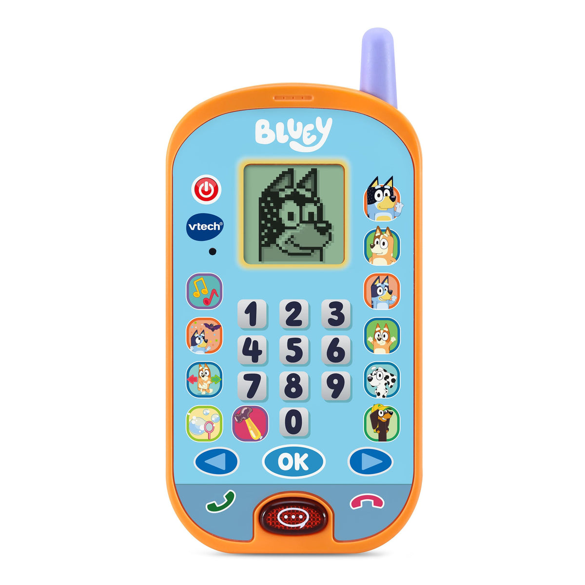 VTech Bluey Learning Mobile Phone Multicolor – Interactive Kids Toy