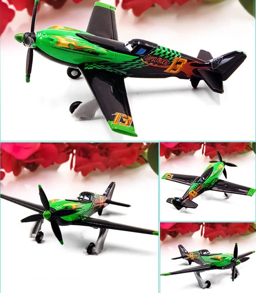 Vtynbix Plane Dusty Ripslinger No.13 Diecast Plane – 1:55 Scale Alloy Toy for Kids