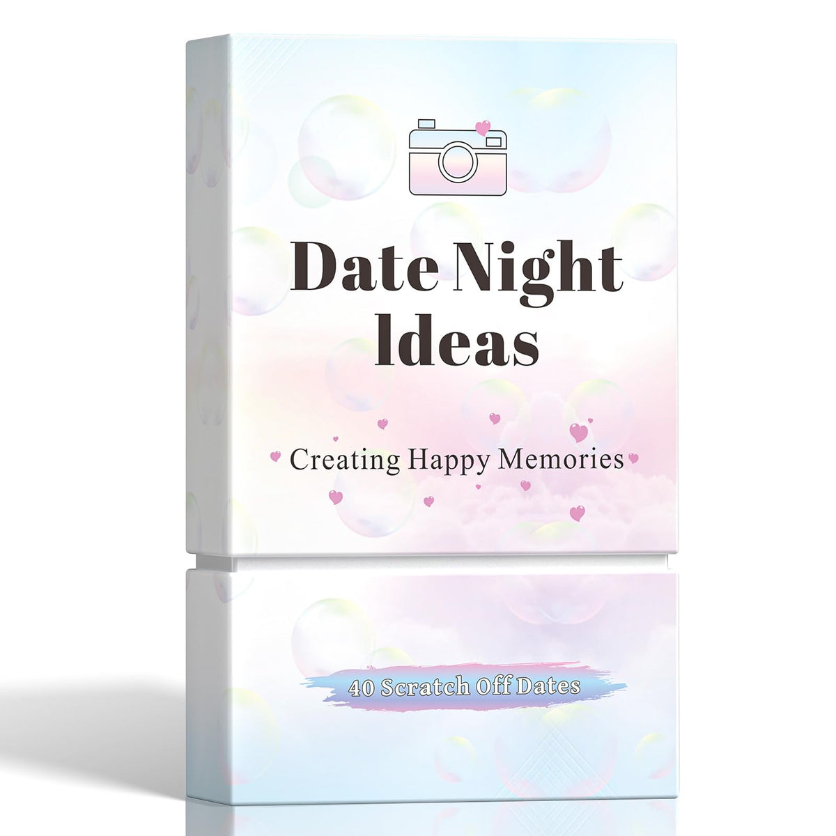 VUNCESSIN 40 Date Night Scratch-Off Cards for Couples – Adventurous Gifts for Him, Her, Weddings & More