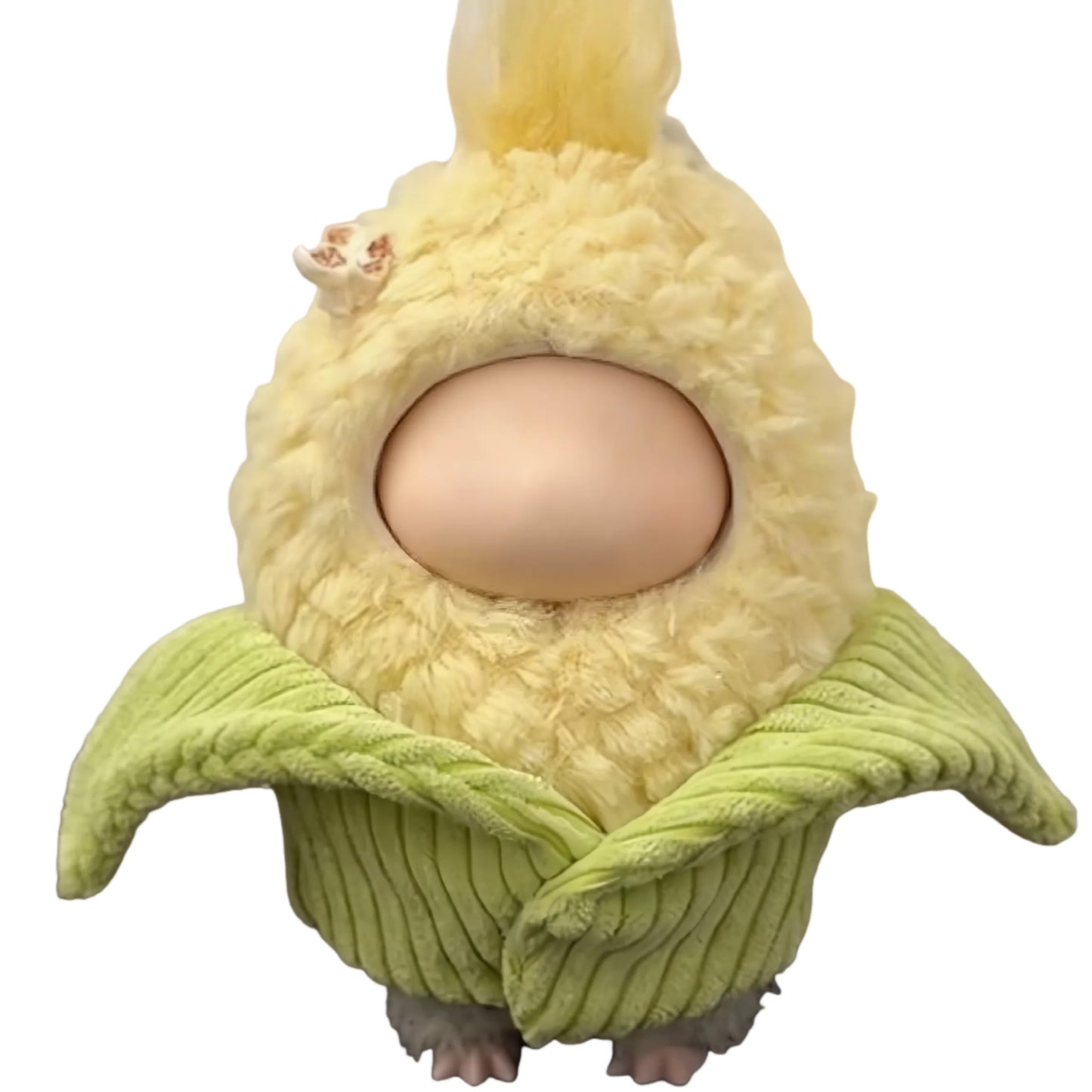 VVQUI 2026 Adorable One-Piece Corn Clothes for 17cm Dolls – Cute Outfit Set & Keychain Accessory (Doll Not Included)
