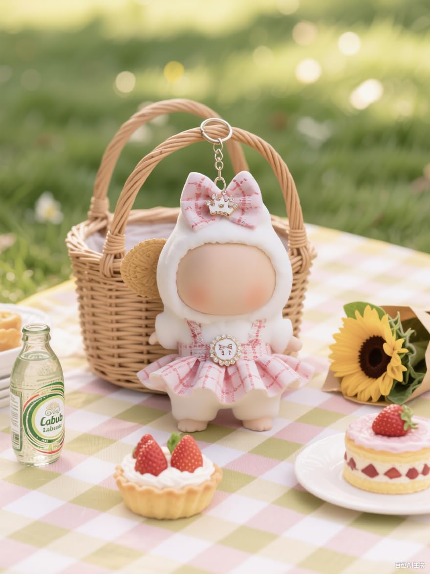 VVQUI 2-Pack LABUBU 17cm Doll Dress & Hairpin Set – Premium Outfit Accessories