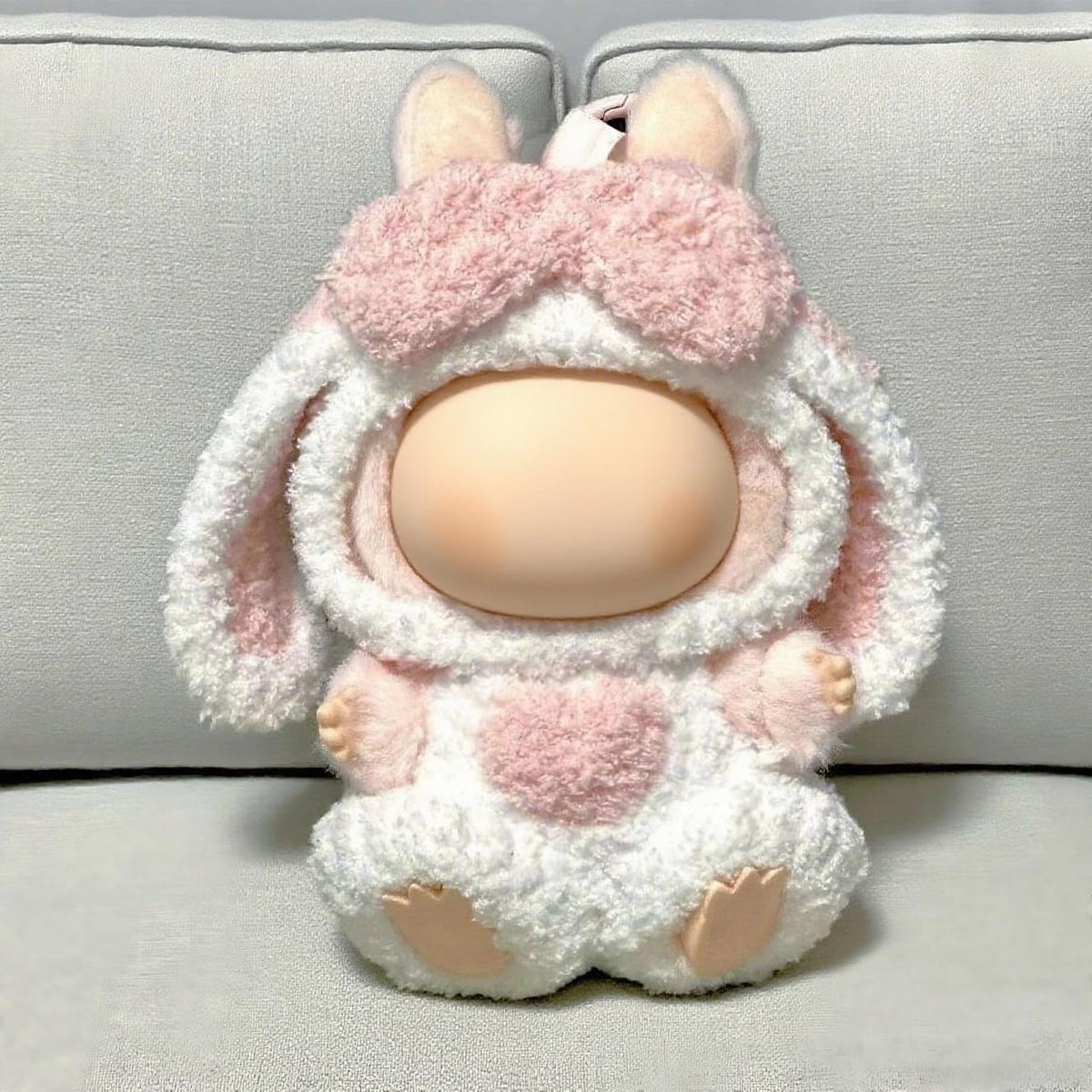 VVQUI 2026 New 17cm Doll Clothing Set | Cute Big-Eared Rabbit One-Piece Suit