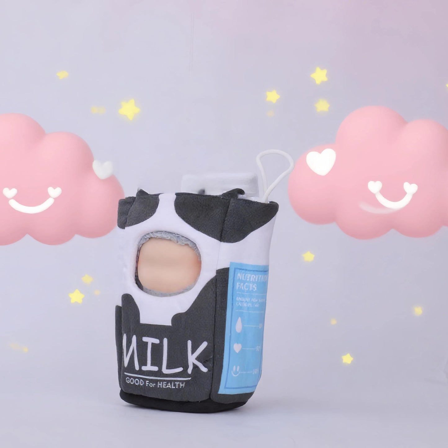 VVQUI 17cm Doll Milk Clothes — Adorable One-Piece Outfit