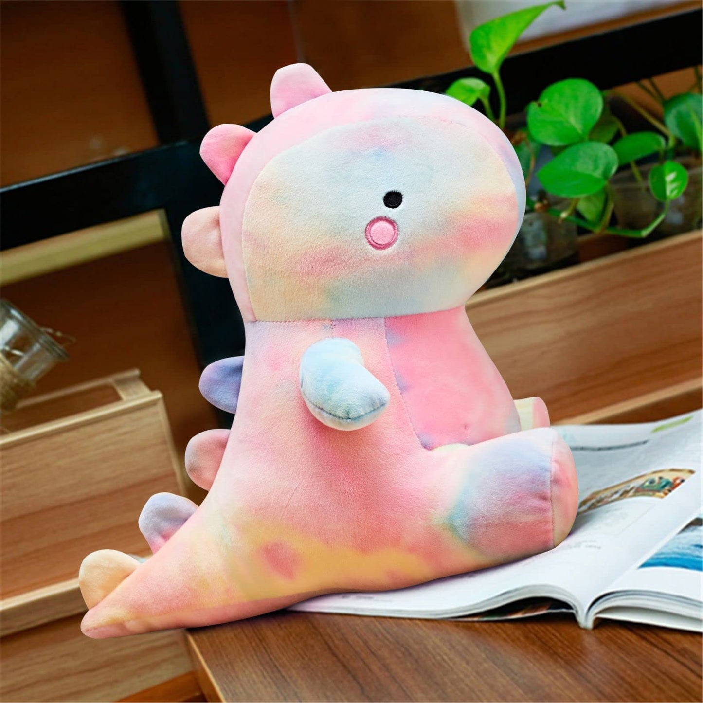VYHYCY 20-Inch Cute Dinosaur Plush Toy – Soft Fat Dino for Kids