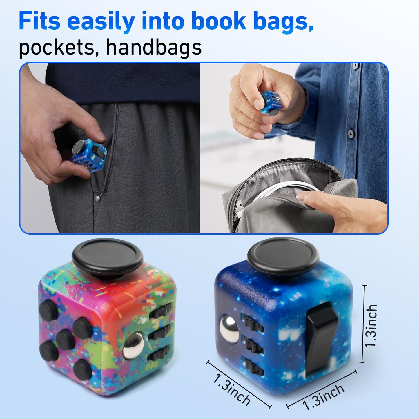 VYOTP Infinity Cube Fidget Toy — Anxiety Relief, Focus & Sensory Play