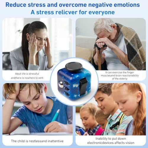 VYOTP Infinity Cube Fidget Toy — Anxiety Relief, Focus & Sensory Play