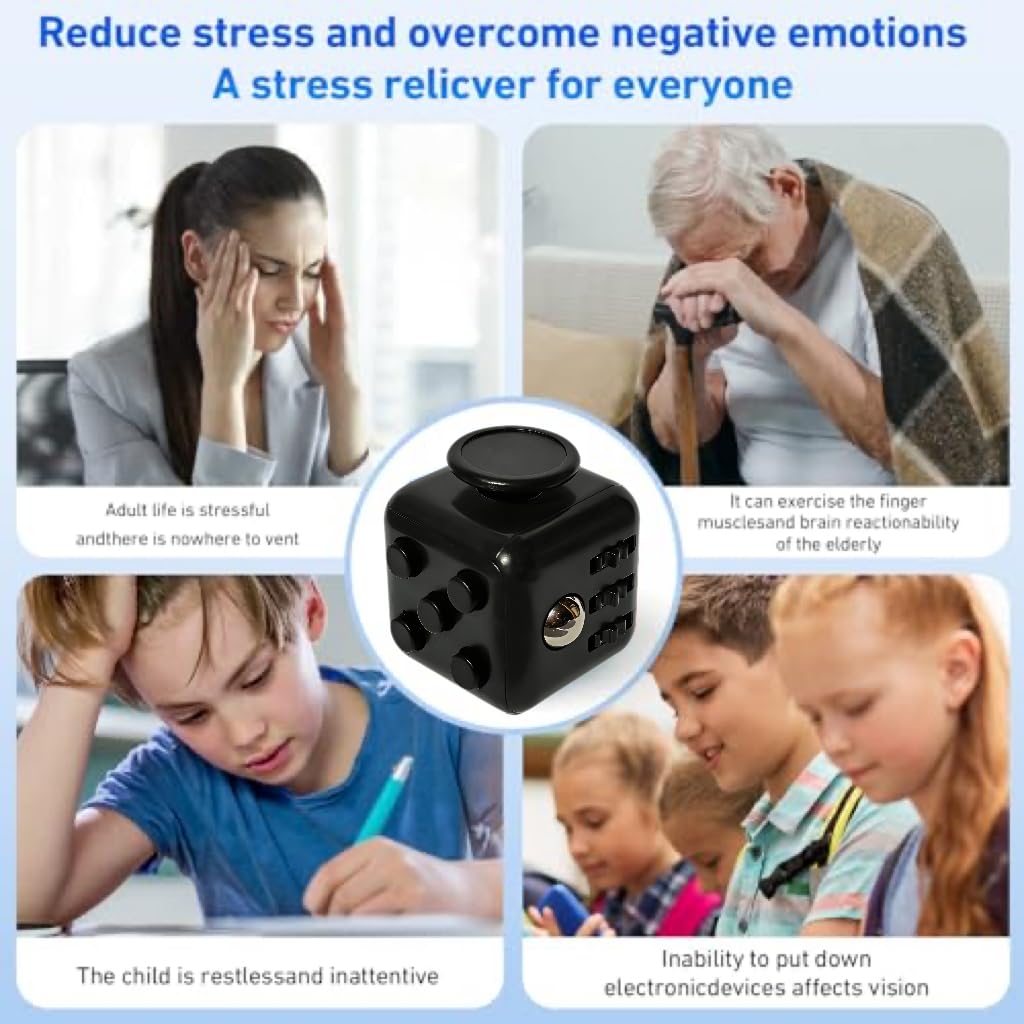VYOTP Infinity Cube Fidget Toy – Sensory Stress-Relief Cube for Kids and Adults