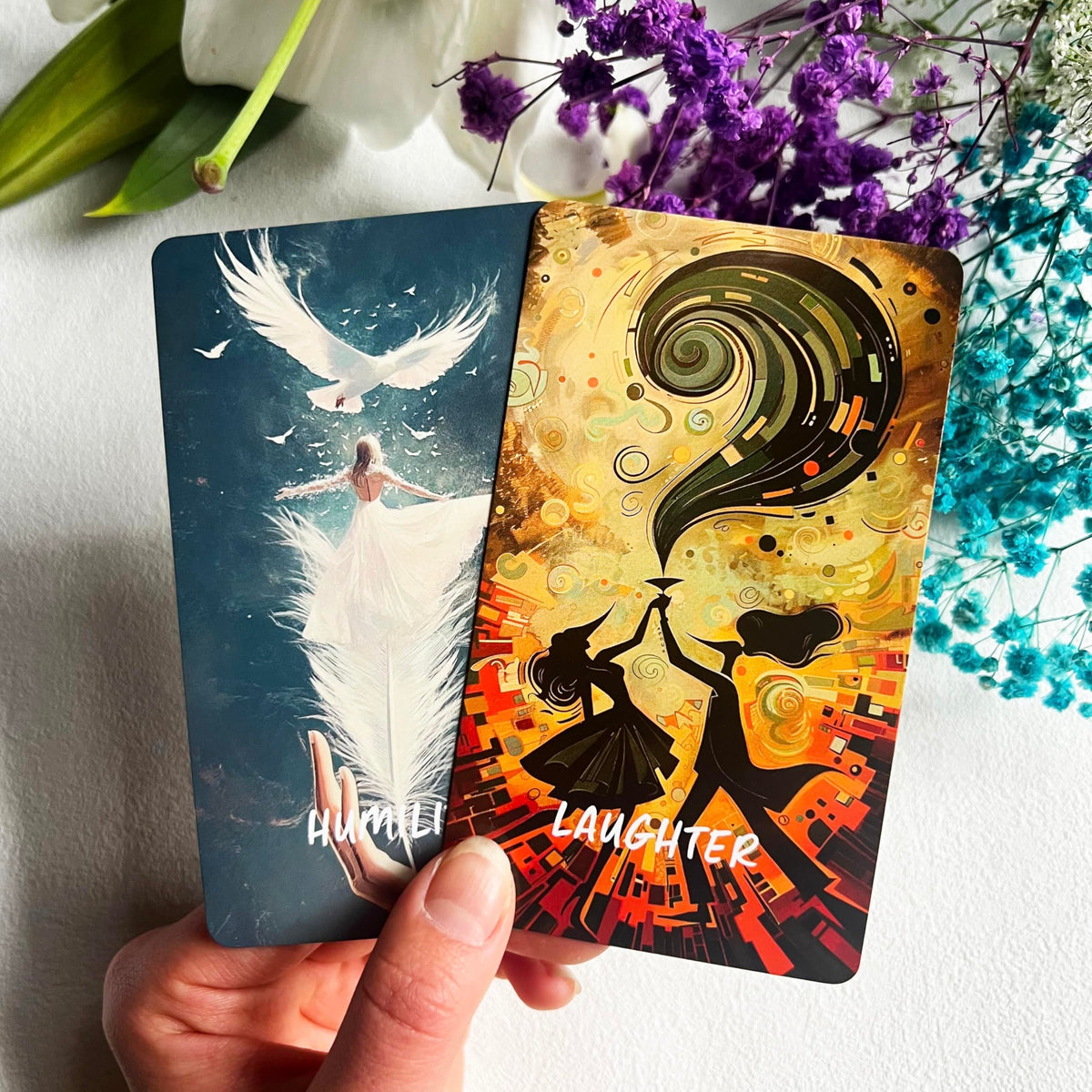 Vzmeiyre Life Happens Oracle Cards – Love & Career Guidance for Beginners