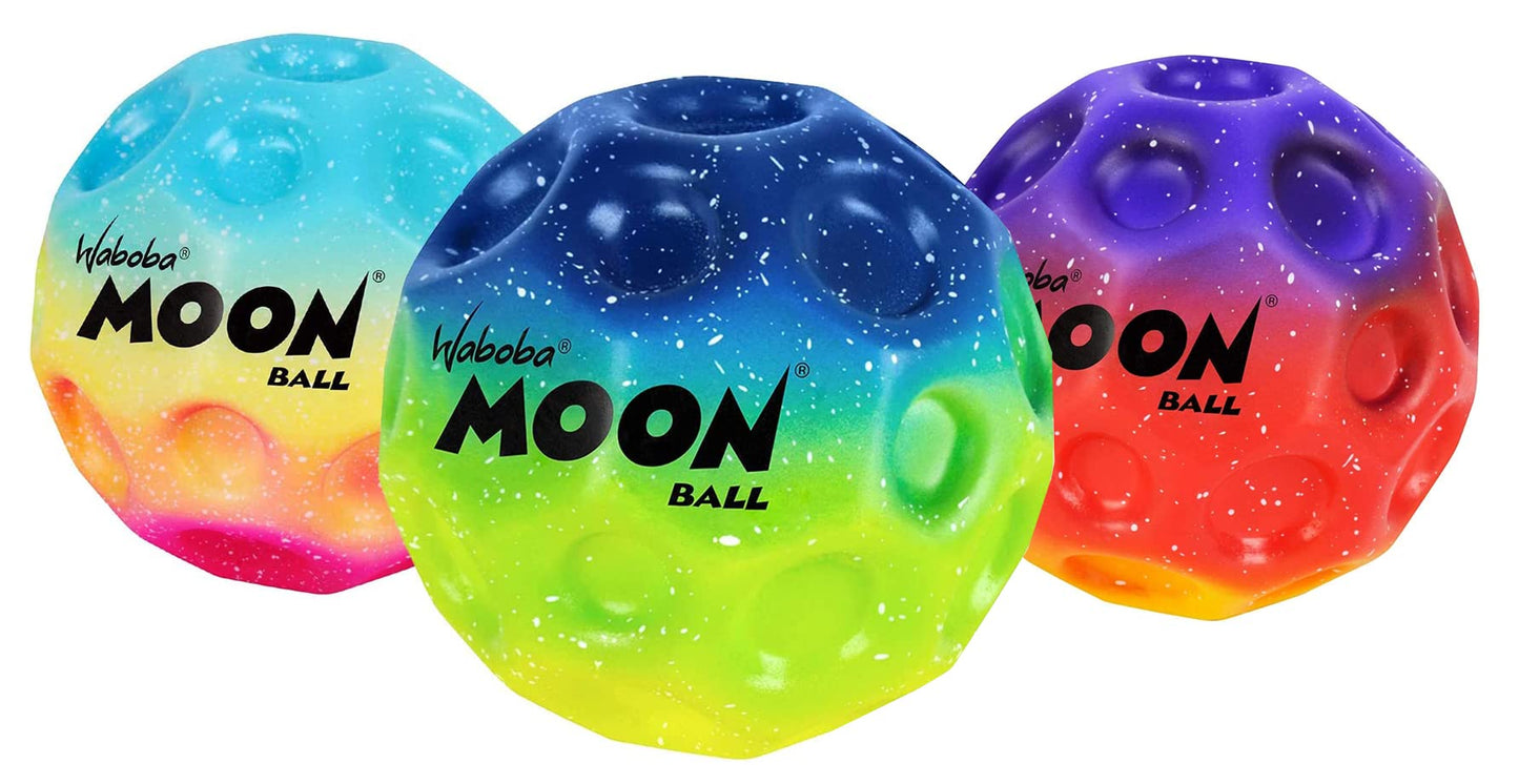 Waboba Moon Ball - Gradient Three Pack | Gravity-Defying Bouncing Fun