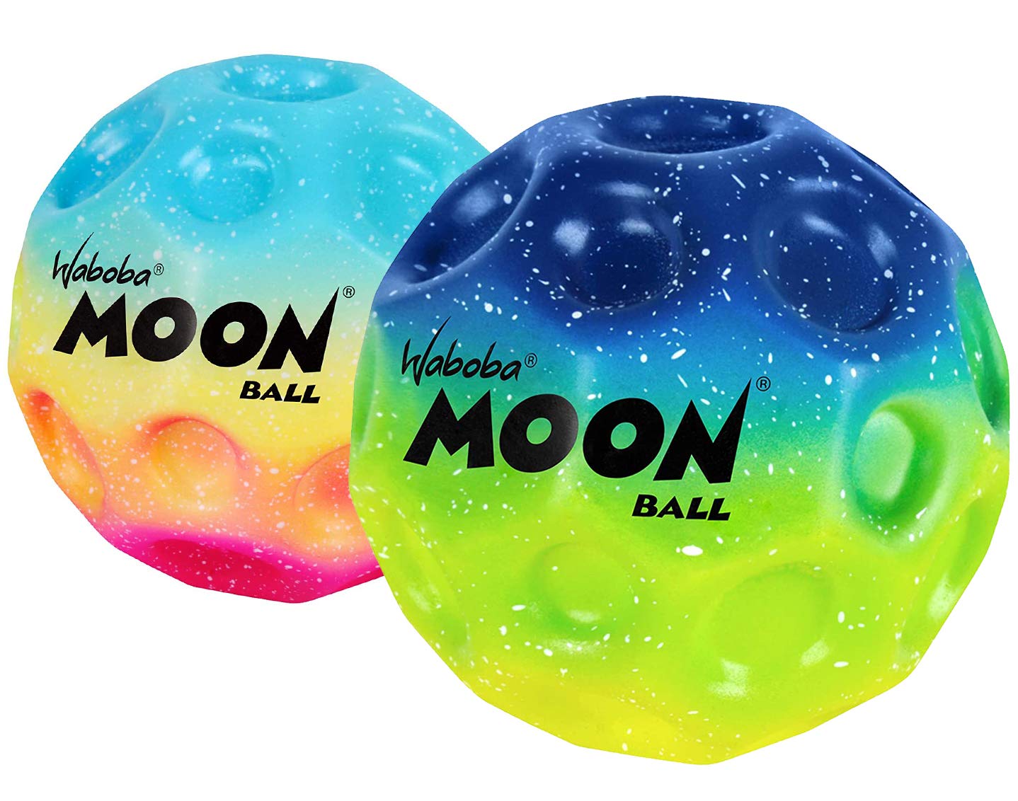 Waboba Moon Ball - Gradient (Two Pack) | Gravity-Defying Outdoor Bounce