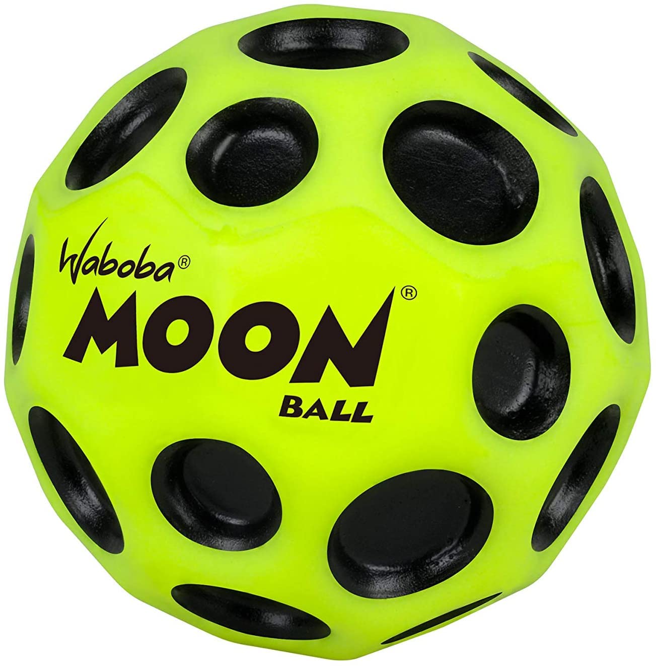 Waboba Moon Ball Three Pack - High Bounce, Colorful, Non-Toxic